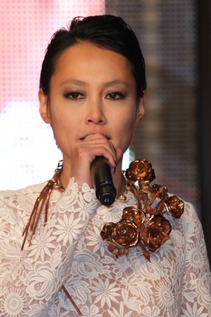 菊地凛子、『47RONIN』ワールドプレミアにて