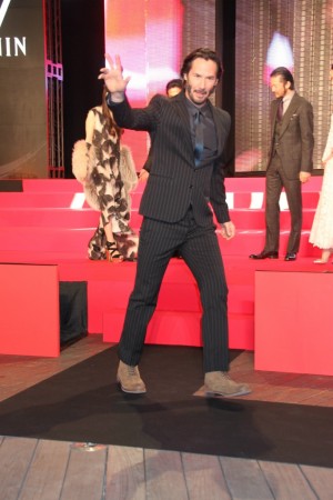 キアヌ・リーヴス、『47RONIN』ワールドプレミアにて
