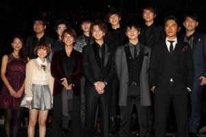 『カノジョは嘘を愛しすぎてる』完成披露舞台挨拶にて