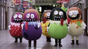 ひめキュンフルーツ缶主演『あすなろ参上！』　ゆるキャラも登場