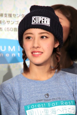 夏焼雅（Berryz工房）、『Forest For Rest 里山・里海へ行こう with 勇気の翼』イベントにて