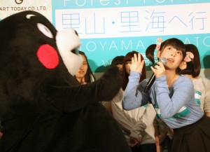 ももちの暴走にくまモンもビックリ！『Forest For Rest 里山・里海へ行こう with 勇気の翼』イベント