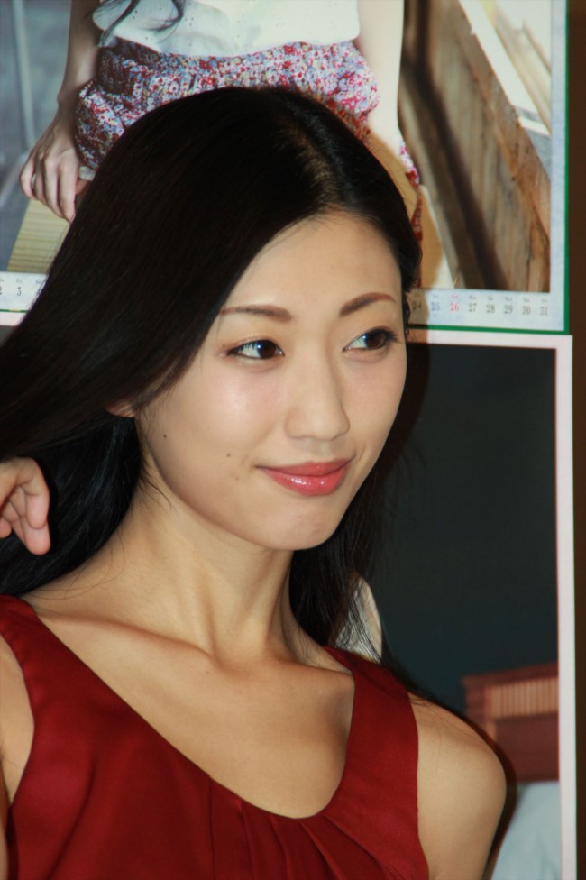 『壇蜜2014年カレンダー』発売イベントにて
