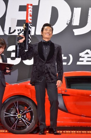 『REDリターンズ』ジャパンプレミアに登場したイ・ビョンホン