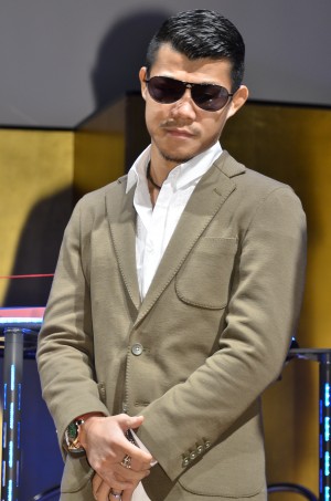 亀田興毅、「ジャイアントキリング3」製作発表会見にて