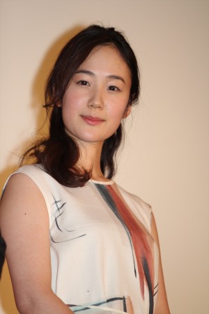 『小さいおうち』完成披露試写会に登壇した黒木華