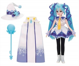 リカちゃん×初音ミク コラボ第2弾『リカちゃん 雪ミク Magical Snow Ver.』予約受付開始！