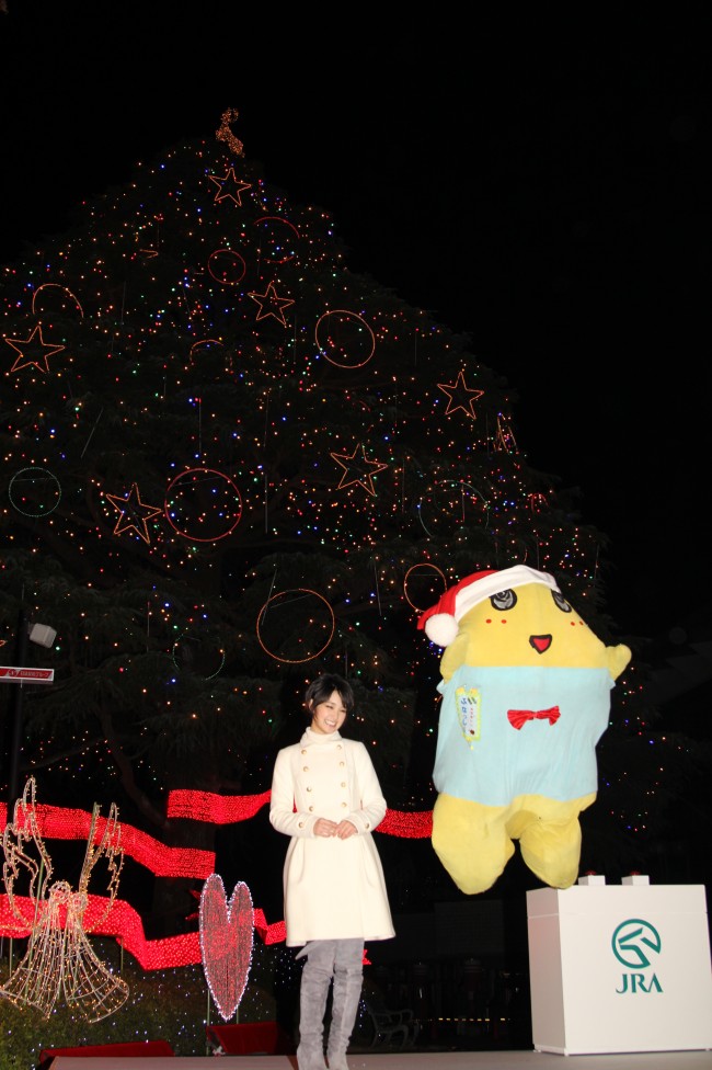 中山競馬場クリスマスイルミネーション点灯式20131130