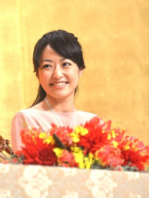 井上真央、2015年大河ドラマ『花燃ゆ』制作発表会見にて