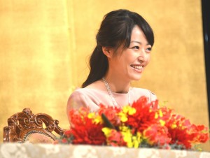 井上真央、2015年大河ドラマ『花燃ゆ』制作発表会見にて