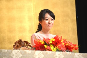 井上真央、2015年大河ドラマ『花燃ゆ』制作発表会見にて
