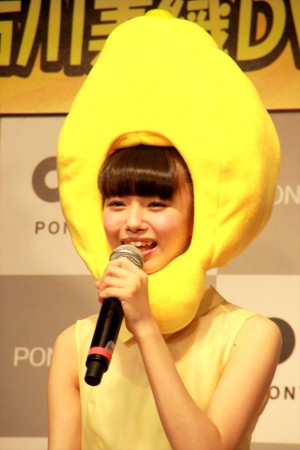 市川美織、『アノーイングオレンジ』DVD応援隊長就任会見にて