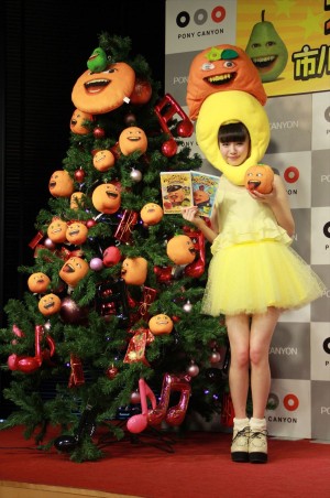 市川美織、『アノーイングオレンジ』DVD応援隊長就任会見にて