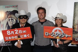 【5月】『ローン・レンジャー』アーミー・ハマー／ゲスト：天野ひろゆき、平愛梨