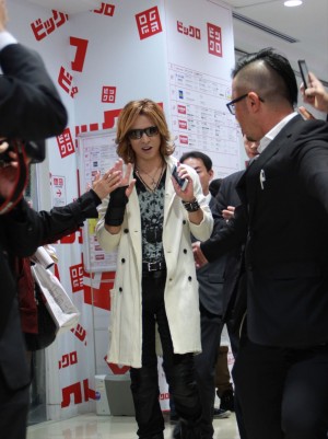 YOSHIKI、「SL150 YOSHIKI special edition」発売記念イベントにて