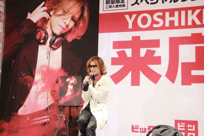 「SL150 YOSHIKI special edition」発売記念イベント20131212