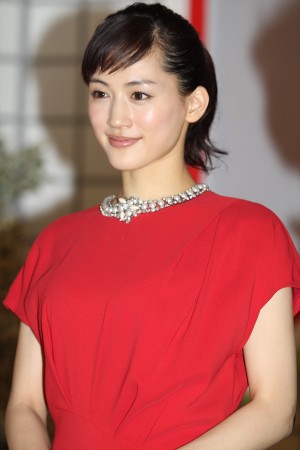 綾瀬はるか、「LIFE！ 紅白歌合戦 大集合スペシャル」取材会にて