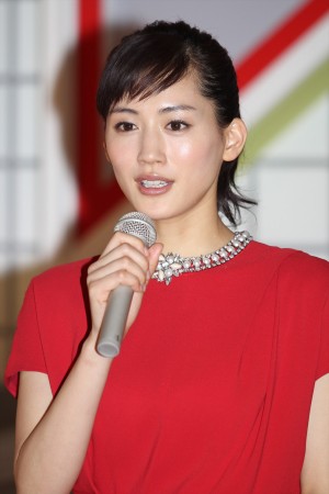 綾瀬はるか、「LIFE！ 紅白歌合戦 大集合スペシャル」取材会にて