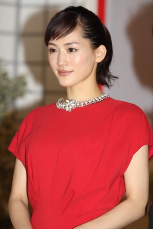 綾瀬はるか、「LIFE！ 紅白歌合戦 大集合スペシャル」取材会にて