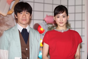 内村光良、綾瀬はるか、「LIFE！ 紅白歌合戦 大集合スペシャル」取材会にて
