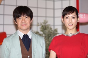内村光良、綾瀬はるか、「LIFE！ 紅白歌合戦 大集合スペシャル」取材会にて