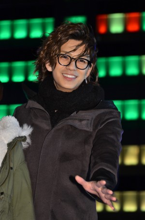 三浦翔平、「GLITTER8 ～キラキラヒカルフジテレビ～」点灯式にて