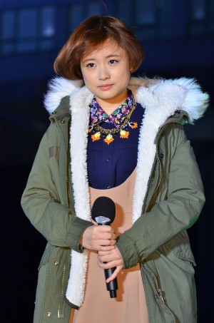 大原櫻子、「GLITTER8 ～キラキラヒカルフジテレビ～」点灯式にて