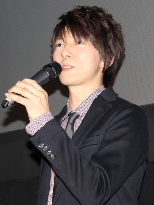 “コミックシネマ”トークショーに出席した羽多野渉