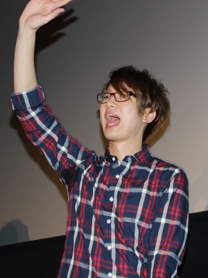 “コミックシネマ”トークショーに出席した江口拓也