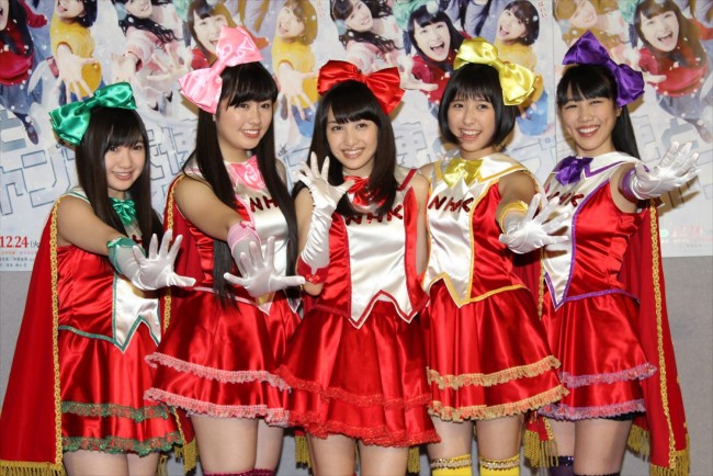 『天使とジャンプ』完成試写会20131214、ももいろクローバーZ