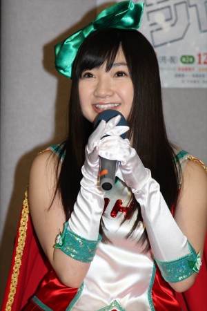 有安杏果（ももいろクローバーZ）、『天使とジャンプ』完成試写会にて