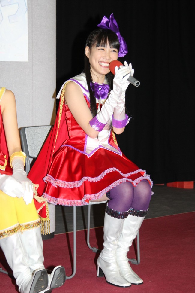 『天使とジャンプ』完成試写会20131214、ももいろクローバーZ