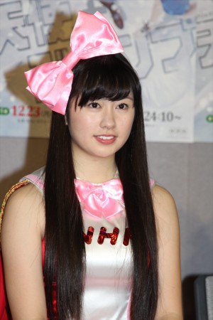 佐々木彩夏（ももいろクローバーZ）、『天使とジャンプ』完成試写会にて