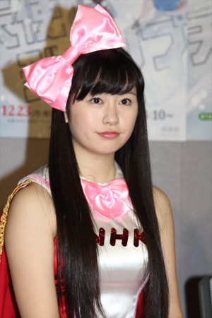 佐々木彩夏（ももいろクローバーZ）、『天使とジャンプ』完成試写会にて