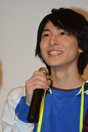 高杉真宙、映画『仮面ライダー×仮面ライダー 鎧武＆ウィザード 天下分け目の戦国MOVIE大合戦』初日舞台挨拶にて