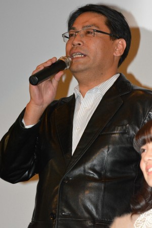 田崎竜太監督、映画『仮面ライダー×仮面ライダー 鎧武＆ウィザード 天下分け目の戦国MOVIE大合戦』初日舞台挨拶にて
