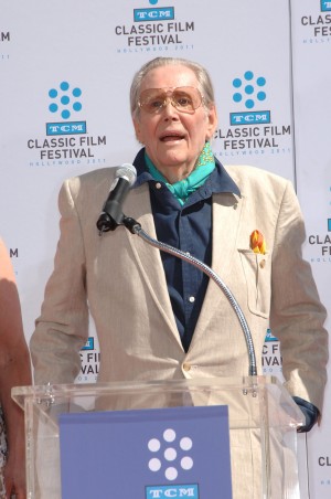 2011年4月に行われた、「ハリウッド・ウォーク・オブ・フェーム」セレモニー時のピーター・オトゥール