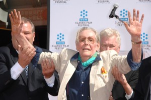 2011年4月に行われた、「ハリウッド・ウォーク・オブ・フェーム」セレモニー時のピーター・オトゥール