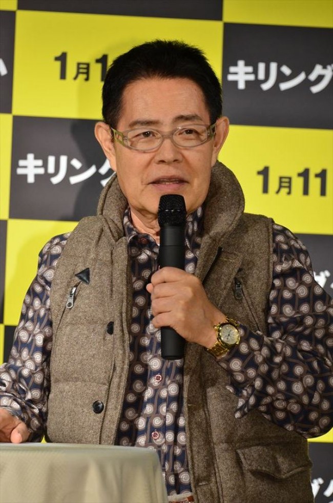 『キリングゲーム』の宣伝隊長に就任した加藤茶