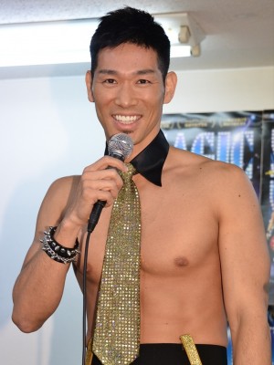 レイザーラモンHG、『マジック・マイク』ブルーレイ＆DVDリリース記念イベントにて