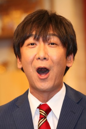 飯塚悟志（東京03）、『ウレロ・未体験少女』囲み取材にて