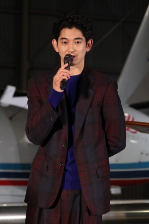 瑛太、『プレーンズ』ジャパン・プレミアにて