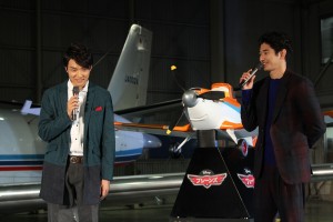 井上芳雄、瑛太、『プレーンズ』ジャパン・プレミアにて