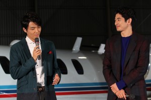 井上芳雄、瑛太、『プレーンズ』ジャパン・プレミアにて