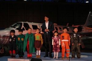 井上芳雄、『プレーンズ』ジャパン・プレミアにて