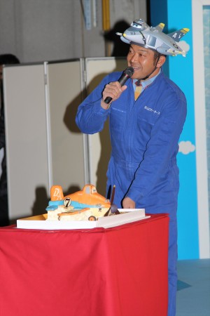 山口智充、『プレーンズ』ジャパン・プレミアにて