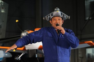 山口智充、『プレーンズ』ジャパン・プレミアにて