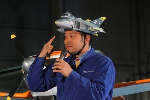 山口智充、『プレーンズ』ジャパン・プレミアにて