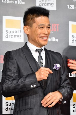 海外ドラマ『ブラックリスト』特別試写会に登場した柳沢慎吾