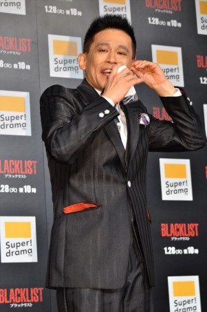 海外ドラマ『ブラックリスト』特別試写会に登場した柳沢慎吾